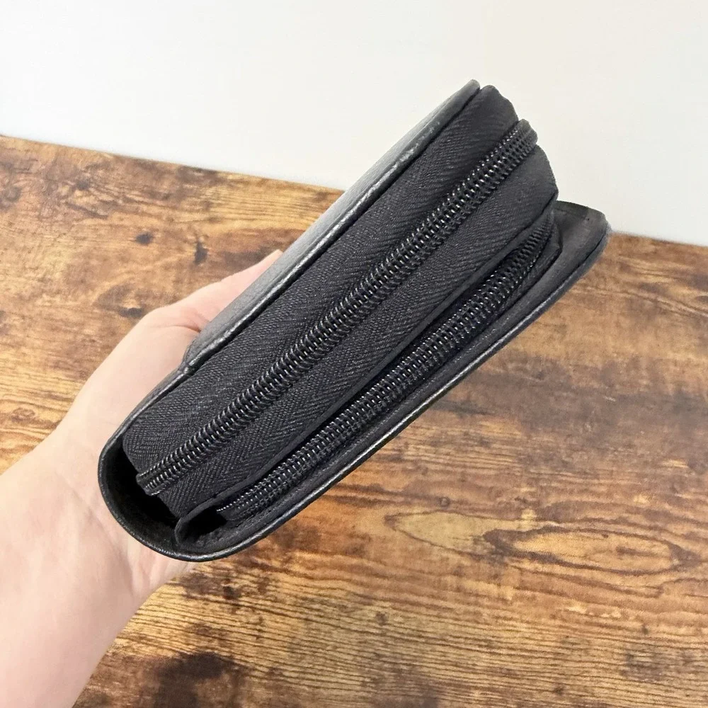 Mundi Agenda Double Zip Black NWT Organizer Planner Calculator